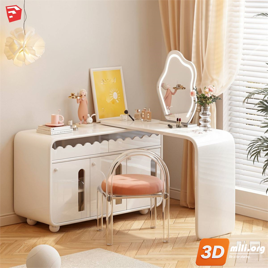 Dressing Table Skp Files 